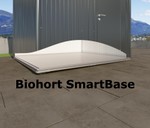 Afbeelding bij optie Biohort SmartBase fundament voor uw Biohort Tuinkast 150 Zilver metallic (34010)