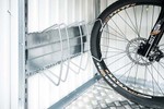 Afbeelding bij optie Biohort fietshouder voor de Biohort Europa 3 Zilver metallic (29030)