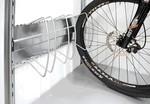 Afbeelding bij optie Biohort fietsenhouder bikeHolder voor de Biohort StoreMax 190 Zilver metallic (72020)