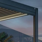 Biohort LED-verlichting warm wit voor uw Biohort Pergola 3,5x3 Donkergrijs metallic (B440320) thumbnail