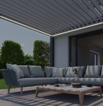 Biohort LED-verlichting warm wit voor uw Biohort Pergola 3,5x3 Donkergrijs metallic (B440320) thumbnail