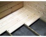 Vloerpakket compleet voor uw Woodlands tuinhuis Qube V1 500x298 WL / GA thumbnail