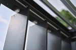 Biohort zijwand met lamellen voor uw Biohort Pergola 3,5x3 Donkergrijs metallic (B440320) thumbnail