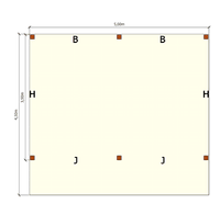 Afbeelding bij iGarden Kapschuur 500x350/450