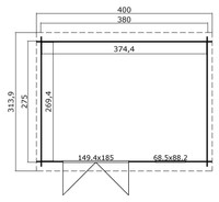 Outdoor Life Products Amira 275 Platinum Grey-Wit thumbnail