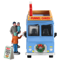 Lemax Funnel Cakes Food Truck, Set of 4 thumbnail
