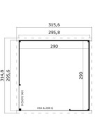 Outdoor Life Products Julia 295x295 Platinum Grey thumbnail