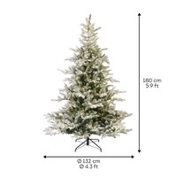 Everlands Grandis fir Snowy 180 cm LED thumbnail