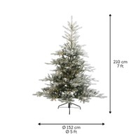 Everlands Grandis fir Snowy 210 cm LED thumbnail