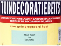 Afbeelding bij Hermadix Tuindecoratiebeits 714 Aqua blue dekkend