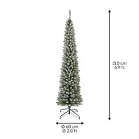 Everlands Pencil pine Snowy 210 cm thumbnail