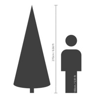 Everlands Grandis fir 270 cm thumbnail