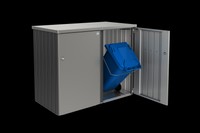 Afbeelding bij Biohort ContainerBox Alex Zilver metallic enkel (53063)