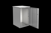 Afbeelding bij Biohort ContainerBox Alex Zilver metallic enkel (53063)