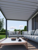 Biohort Pergola 3,5x3 Donkergrijs metallic (B440320) thumbnail
