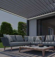 Biohort Pergola 3,5x3 Donkergrijs metallic (B440320) thumbnail