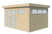 Woodlands tuinhuis Kasuko 385x295 met dakisolatie thumbnail