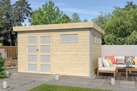 Woodlands tuinhuis Kasuko 385x295 met dakisolatie thumbnail