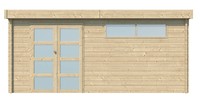 Woodlands tuinhuis Modern 505x295 met dakisolatie thumbnail