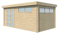 Woodlands tuinhuis Modern 505x295 met dakisolatie thumbnail
