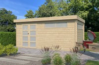 Woodlands tuinhuis Modern 505x295 met dakisolatie thumbnail