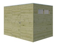 Woodlands tuinhuis Qube 300x210 geïmpregneerd thumbnail