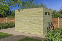 Woodlands tuinhuis Qube 300x210 geïmpregneerd thumbnail
