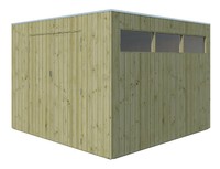 Woodlands tuinhuis Qube V1 298x298 geïmpregneerd thumbnail
