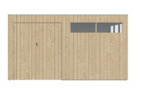 Woodlands tuinhuis Qube V1 399x298 thumbnail