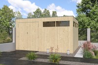 Woodlands tuinhuis Qube V1 399x298 thumbnail