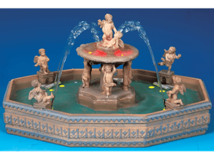 Lemax Lighted Village Square Fountain 