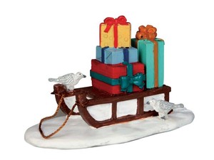 Lemax Sled With Presents