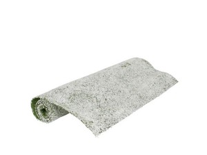 LuVille Green Lawn white snow mat
