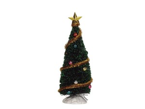 Lemax Sparkling Green Christmas Tree, Medium