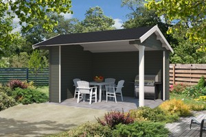 Outdoor Life Products Kirian Kapschuur Green Grey-Wit