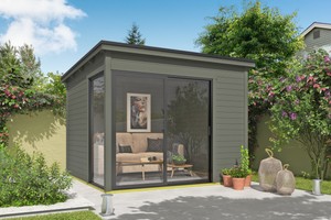 Outdoor Life Products Julia 295x295 Green Grey