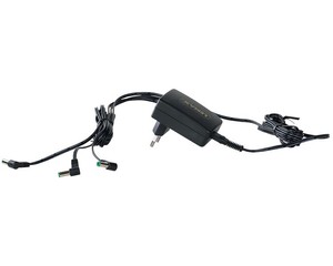 Lemax Power Adapter 4.5 Volt Zwart met 3 aansluitingen