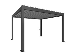 Biohort Pergola 4x3,5 Donkergrijs metallic / Zilver metallic (B449430)