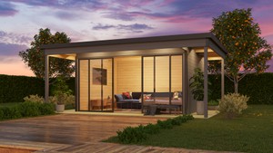 Lasita Maja Domeo 4 Loggia Set Light Grey