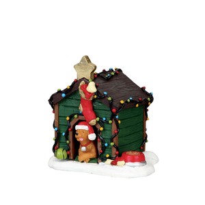 Lemax Decorated Light Doghouse