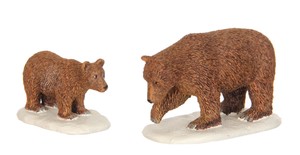 LuVille Bear And Cub, Set Of 2
