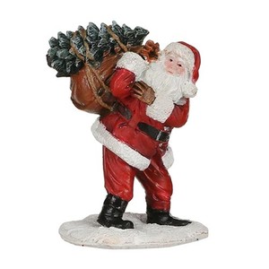 LuVille Santa with big present