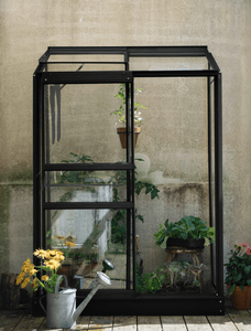 Royal Well Muurkas Emma I zwart 3 mm veiligheidsglas