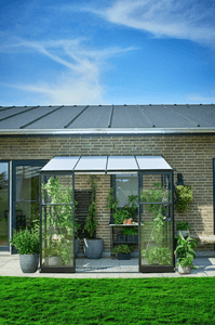 Halls Muurkas Qube LT 68 veiligheidsglas Zwart