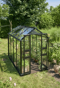 Halls Tuinkas Birdlip 48 veiligheidsglas Zwart