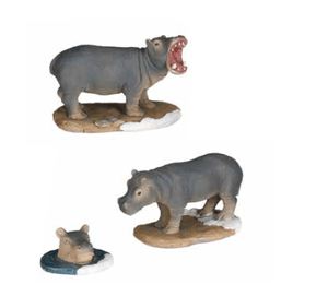 LuVille Hippopotamus Family 