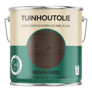 TuinhoutOlie Regen Grijs 2,5 liter