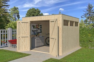 Woodlands tuinhuis Qube V1 298x298