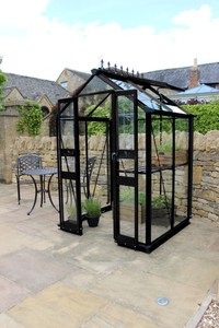 Halls Tuinkas Birdlip 44 veiligheidsglas Zwart