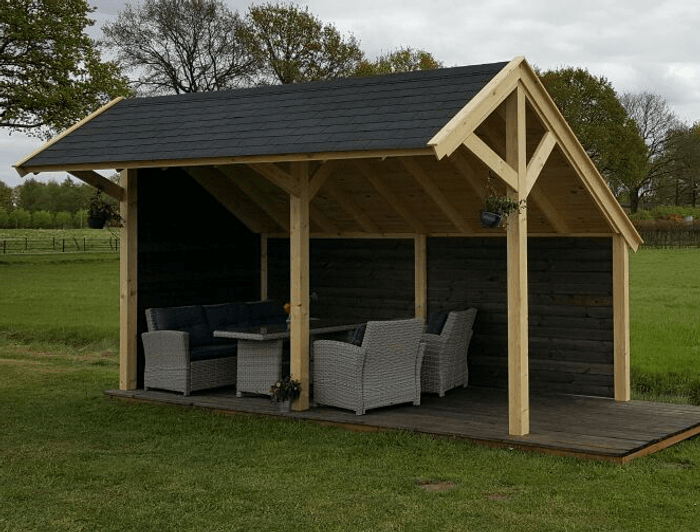 Afbeelding bij iGarden Kapschuur 250x250/350